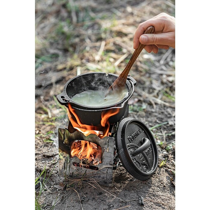Petromax Campingkocher Hobo (B x T x H: 14 x 11,7 x 12,5 cm, Edelstahl) | BAUHAUS