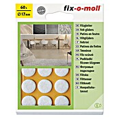 Fix-o-moll Podložna pločica od filca  (Promjer: 17 mm, Lijepljenje, 60 Kom., Bijela) | BAUHAUS
