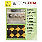 Fix-o-moll Podložna pločica od filca  (Promjer: 17 mm, Lijepljenje, 20 Kom., Smeđa) | BAUHAUS