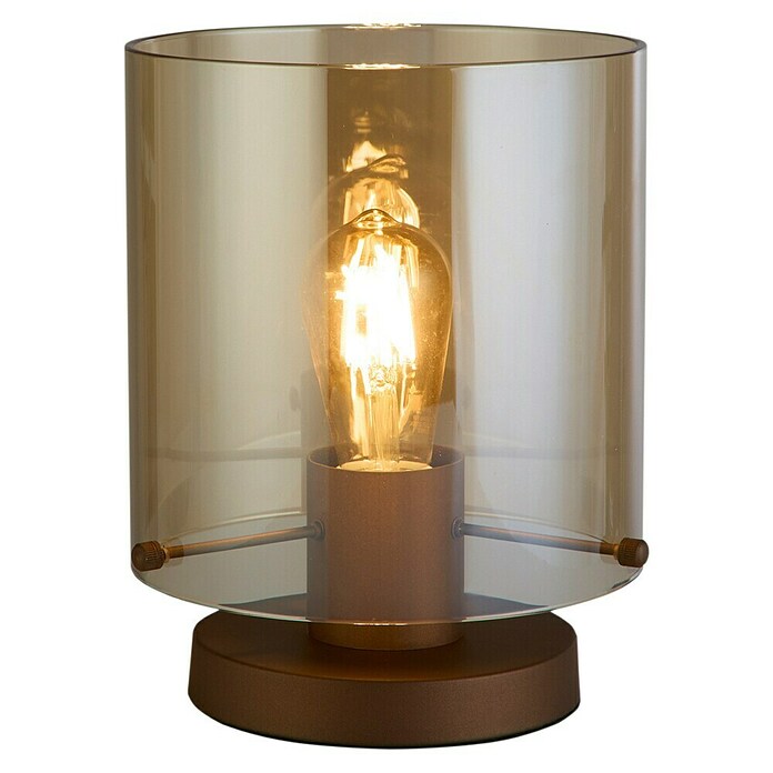 Searchlight Tafellamp Sweden (Mokka en Amber, Amber, E27) | BAUHAUS