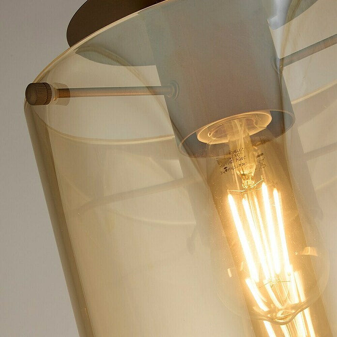 Searchlight Plafondlamp Sweden (Mokka, Amber, E27) | BAUHAUS