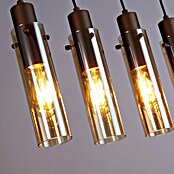 Searchlight Hanglamp Sweden (l x b x h: 68 x 7 x 31 cm, Kleur glas: Amber, E27) | BAUHAUS
