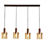 Searchlight Hanglamp Sweden (l x b x h: 142 x 22 x 35 cm, Kleur glas: Amber, E27) | BAUHAUS