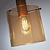 Searchlight Hanglamp Sweden (l x b x h: 142 x 22 x 35 cm, Kleur glas: Amber, E27) | BAUHAUS