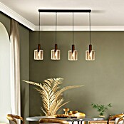 Searchlight Hanglamp Sweden (l x b x h: 142 x 22 x 35 cm, Kleur glas: Amber, E27) | BAUHAUS