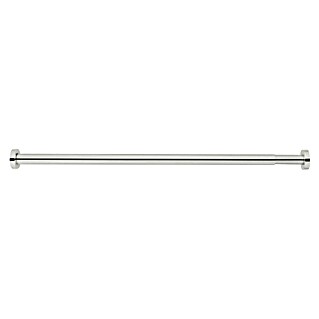 SCHÖNER WOHNEN-Kollektion Teleskopski nosač tuš zavjese Obleon (110 cm - 185 cm, Promjer: 2,8 cm, Srebrna)