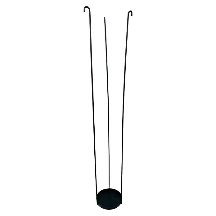 Metall-Laterne - Weiß, Schneeflocke, Ø x H: 16 x 86 cm - Der elegante Kerzenständer bietet Platz für drei Kerzen und ist eine stilvolle Ergänzung für jede Einrichtung.