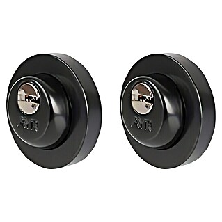 AYR Close Pestillo con bloqueo 103-50 CC (Diámetro exterior: 51,5 mm, Número de llaves: 2 ud.)