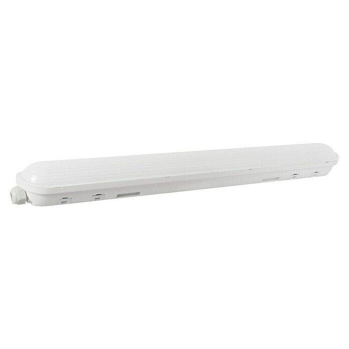 Commel LED-Feuchtraumlichtleiste (L x B x H: 118 x 7,2 x 6,1 cm, Lichtfarbe: Neutralweiß, 40 W, IP65) | BAUHAUS