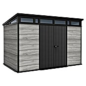 Keter Caseta para jardín Signature Strom Grey 117 (Medidas ext. (An x Pr): 342 x 218 cm, Plástico, Gris tormenta) | BAUHAUS