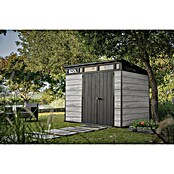 Keter Caseta para jardín Signature Storm Grey 97 (Medidas ext. (An x Pr): 279 x 218 cm, Plástico, Gris tormenta) | BAUHAUS