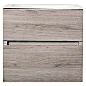 Best Design Wastafelonderkast Splash-Grey-Greeploos (b x d x h: 59,5 x 47 x 56 cm, Grijs-Eiken) | BAUHAUS