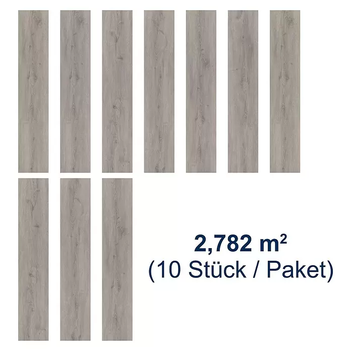 Vinylboden Strong SPC Structure Carolina1.220 x 228 x 3,8 mm, Landhausdiele, Carolina