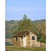 Spielhaus Marco (L x B x H: 217 x 182 x 174 cm, Holz, Natur) | BAUHAUS