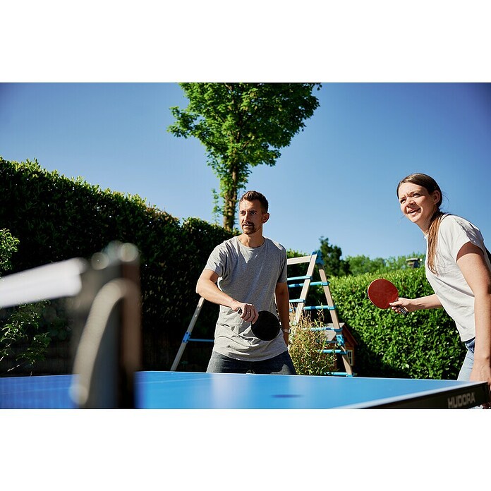 Hudora Tischtennisplatte Match (Blau) | BAUHAUS