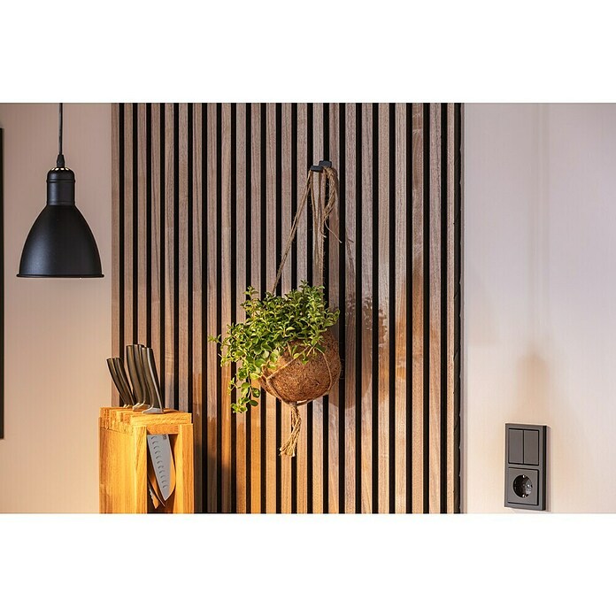 Eglo Priddy Lámpara colgante redonda (Ø x Al: 15,5 x 110 cm)