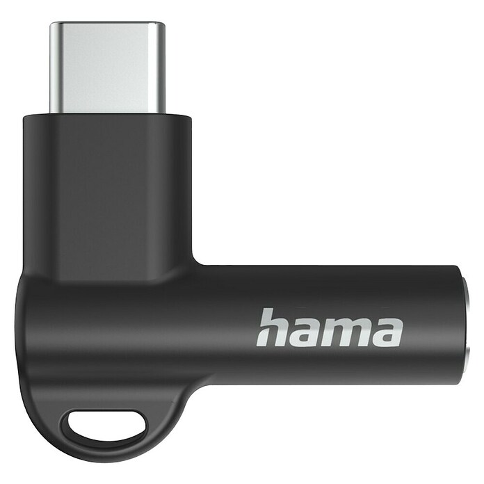 Hama Audio-Adapter USB-C 90° Winkelstecker (Klinkenbuchse 3,5 mm) | BAUHAUS