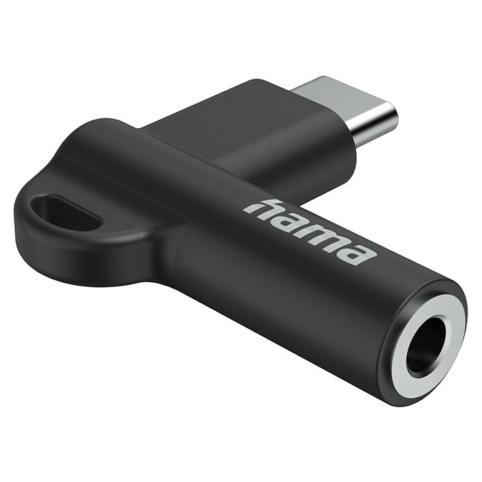 Hama Audio-Adapter USB-C 90° Winkelstecker (Klinkenbuchse 3,5 mm) | BAUHAUS