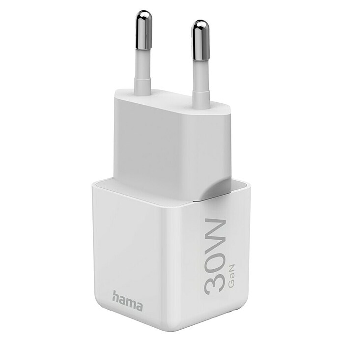 Hama USB-Adapter Schnellladegerät 30 W (Weiß, USB C-Stecker) | BAUHAUS