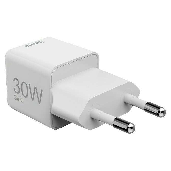 Hama USB-Adapter Schnellladegerät 30 W (Weiß, USB C-Stecker) | BAUHAUS