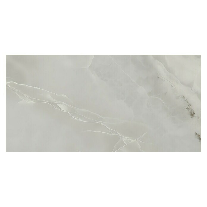 Porculanska pločica Onyx Lux  (D x Š: 60 x 30 cm, Tamnosiva, Visokog sjaja) | BAUHAUS