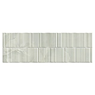 Zidna pločica Onyx Lot (D x Š: 90 x 30 cm, Svijetlozelena, Visokog sjaja)