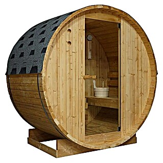Sanotechnik Savna v sodu Tromsö M (Do x Š x V: 120 x 189 x 191,5 cm)