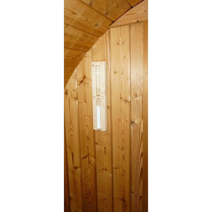 Sanotechnik Savna v sodu Tromsö L  (Les, Do x Š x V: 153,8 x 176,8 x 176,8 cm) | 4146 - Element-Saunen | DCGA - Fertigsauna | DCG - Sauna Wellness | DC - Sanitärinstallation | D - Sanitär | BAUHAUS