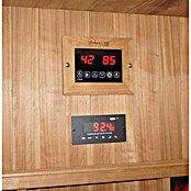 Sanotechnik IR kabina in finska savna Kotka  (Do x Š x V: 200 x 150 x 190 cm, 6,9 kW) | 4146 - Element-Saunen | DCGA - Fertigsauna | DCG - Sauna Wellness | DC - Sanitärinstallation | D - Sanitär | BAUHAUS