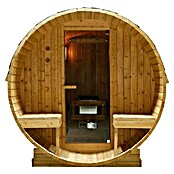 Sanotechnik Savna v sodu Bergen  (Les, Do x Š x V: 220 x 189 x 191,5 cm) | 4146 - Element-Saunen | DCGA - Fertigsauna | DCG - Sauna Wellness | DC - Sanitärinstallation | D - Sanitär | BAUHAUS
