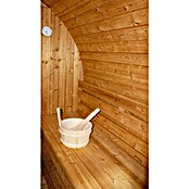 Sanotechnik Savna v sodu Bergen  (Les, Do x Š x V: 220 x 189 x 191,5 cm) | 4146 - Element-Saunen | DCGA - Fertigsauna | DCG - Sauna Wellness | DC - Sanitärinstallation | D - Sanitär | BAUHAUS