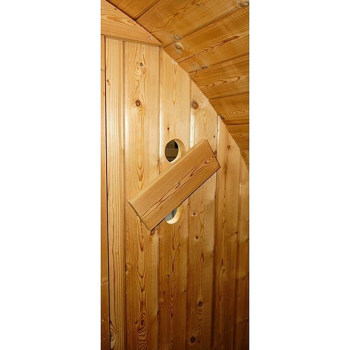 Sanotechnik Savna v sodu Bergen  (Les, Do x Š x V: 220 x 189 x 191,5 cm) | 4146 - Element-Saunen | DCGA - Fertigsauna | DCG - Sauna Wellness | DC - Sanitärinstallation | D - Sanitär | BAUHAUS