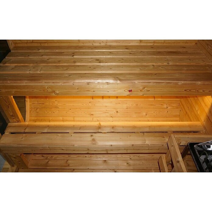 Sanotechnik Savna hiša Hanko  (Do x Š x V: 180 x 210 x 210 cm, 8 kW) | 4146 - Element-Saunen | DCGA - Fertigsauna | DCG - Sauna Wellness | DC - Sanitärinstallation | D - Sanitär | BAUHAUS