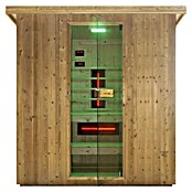 Sanotechnik Savna hiša Lahti  (Do x Š x V: 198 x 181,5 x 200,2 cm, 6 kW, Termo smrekov les) | 4146 - Element-Saunen | DCGA - Fertigsauna | DCG - Sauna Wellness | DC - Sanitärinstallation | D - Sanitär | BAUHAUS