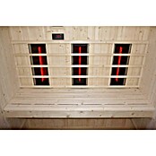 Sanotechnik Savna hiša Lahti  (Do x Š x V: 198 x 181,5 x 200,2 cm, 6 kW, Termo smrekov les) | 4146 - Element-Saunen | DCGA - Fertigsauna | DCG - Sauna Wellness | DC - Sanitärinstallation | D - Sanitär | BAUHAUS