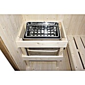 Sanotechnik Savna hiša Lahti  (Do x Š x V: 198 x 181,5 x 200,2 cm, 6 kW, Termo smrekov les) | 4146 - Element-Saunen | DCGA - Fertigsauna | DCG - Sauna Wellness | DC - Sanitärinstallation | D - Sanitär | BAUHAUS