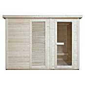 Sanotechnik Finska savna Vaasa  (Do x Š x V: 202,4 x 172,4 x 201,4 cm, 8 kW) | 4146 - Element-Saunen | DCGA - Fertigsauna | DCG - Sauna Wellness | DC - Sanitärinstallation | D - Sanitär | BAUHAUS