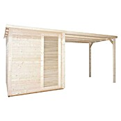Sanotechnik Savna hiša Rauma  (Do x Š x V: 4.600 x 2.300 x 2.195 mm) | 4146 - Element-Saunen | DCGA - Fertigsauna | DCG - Sauna Wellness | DC - Sanitärinstallation | D - Sanitär | BAUHAUS