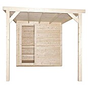 Sanotechnik Savna hiša Rauma  (Do x Š x V: 4.600 x 2.300 x 2.195 mm) | 4146 - Element-Saunen | DCGA - Fertigsauna | DCG - Sauna Wellness | DC - Sanitärinstallation | D - Sanitär | BAUHAUS