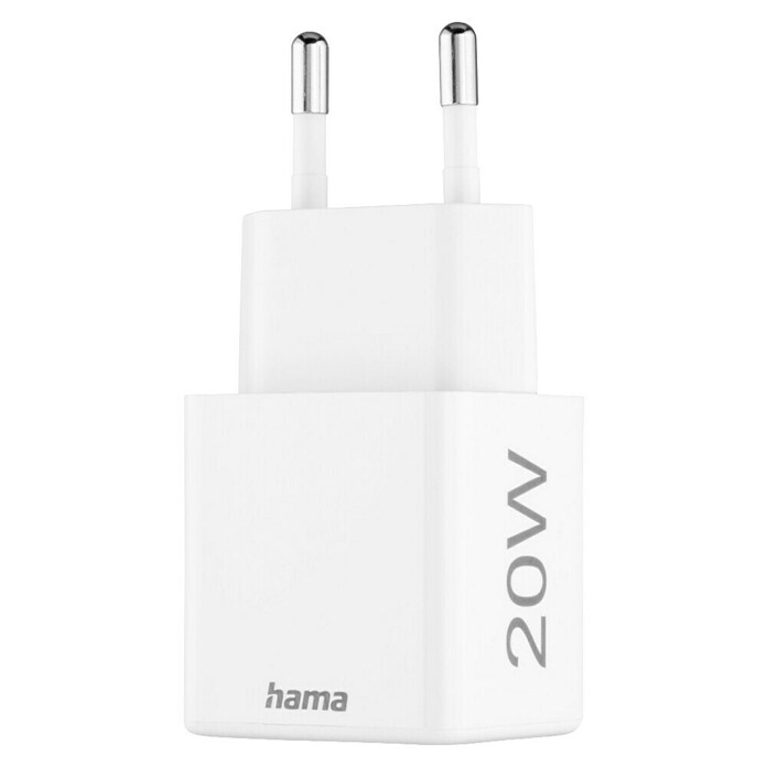 Hama USB-Adapter Schnellladegerät USB-C+A (Weiß, 20 W) | BAUHAUS