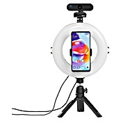 Hama Smartphone-Halter LED-Ringleuchte 