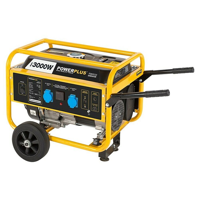 PowerPlus Generador POWX5130 (Potencia nominal: 2,8 kW, Volumen del depósito: 15 l) | BAUHAUS
