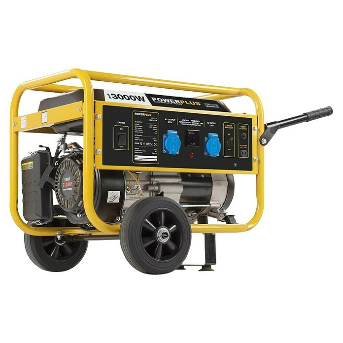 PowerPlus Generador POWX5130 (Potencia nominal: 2,8 kW, Volumen del depósito: 15 l) | BAUHAUS