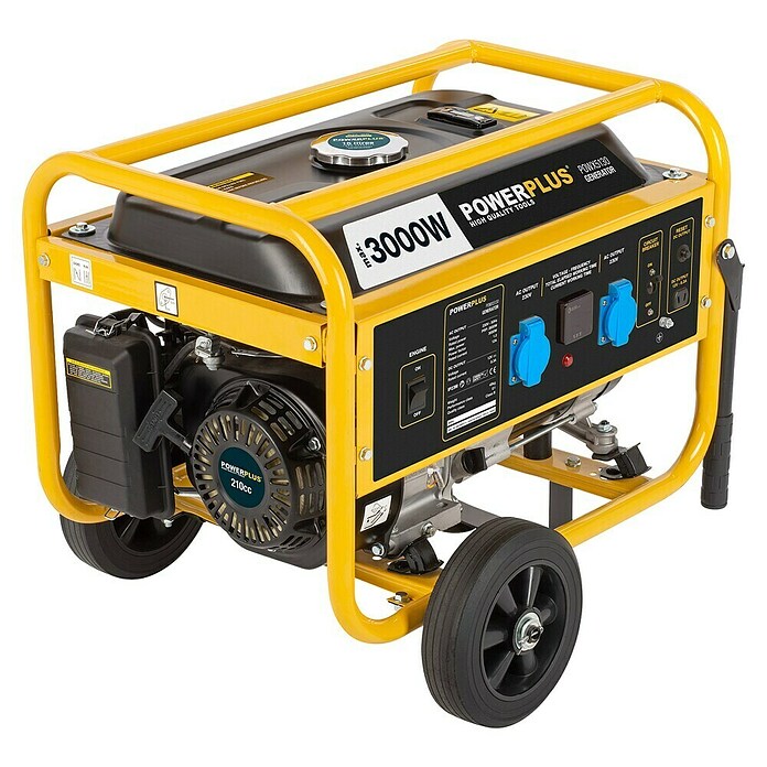 PowerPlus Generador POWX5130 (Potencia nominal: 2,8 kW, Volumen del depósito: 15 l) | BAUHAUS