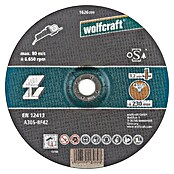 Wolfcraft Trennscheibe (Gekröpft, Geeignet für: Metall, 1 Stk., Durchmesser: 230 mm) | BAUHAUS