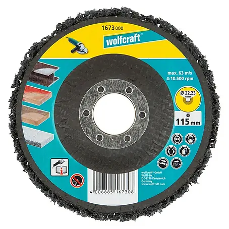 Wolfcraft  Reinigungsscheibe