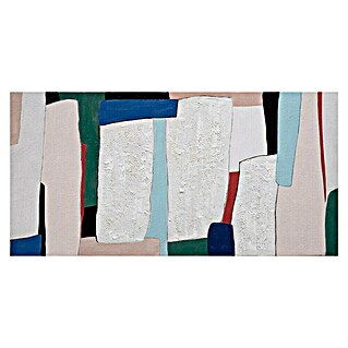 Bubola & Naibo Ročno izdelana slika (Abstract 715, Š x V: 120 x 60 cm)