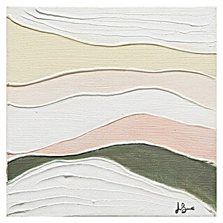 Bubola & Naibo Cuadro pintado a mano Abstracto 907 (Abstracto 907, An x Al: 30 x 30 cm)