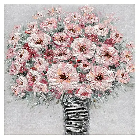 Bubola & Naibo  Cuadro pintado a mano Flores 700
