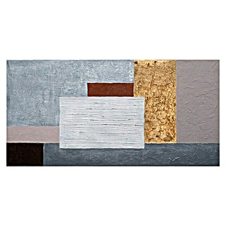 Bubola & Naibo Ročno izdelana slika (Štirikotniki, Š x V: 120 x 60 cm)
